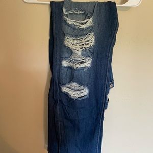 KANCAN LOW RISE BOYFRIEND CROPPED JEANS